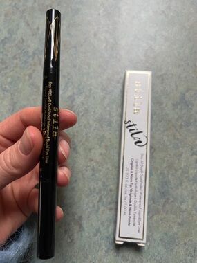 Stila Black Liquid Eyeliner Pen with double tip original & micro intense black